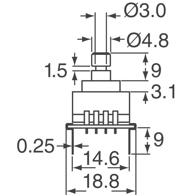 B58621K1110A057 EPCOS - TDK Electronics  Pressure Sensors Transducers